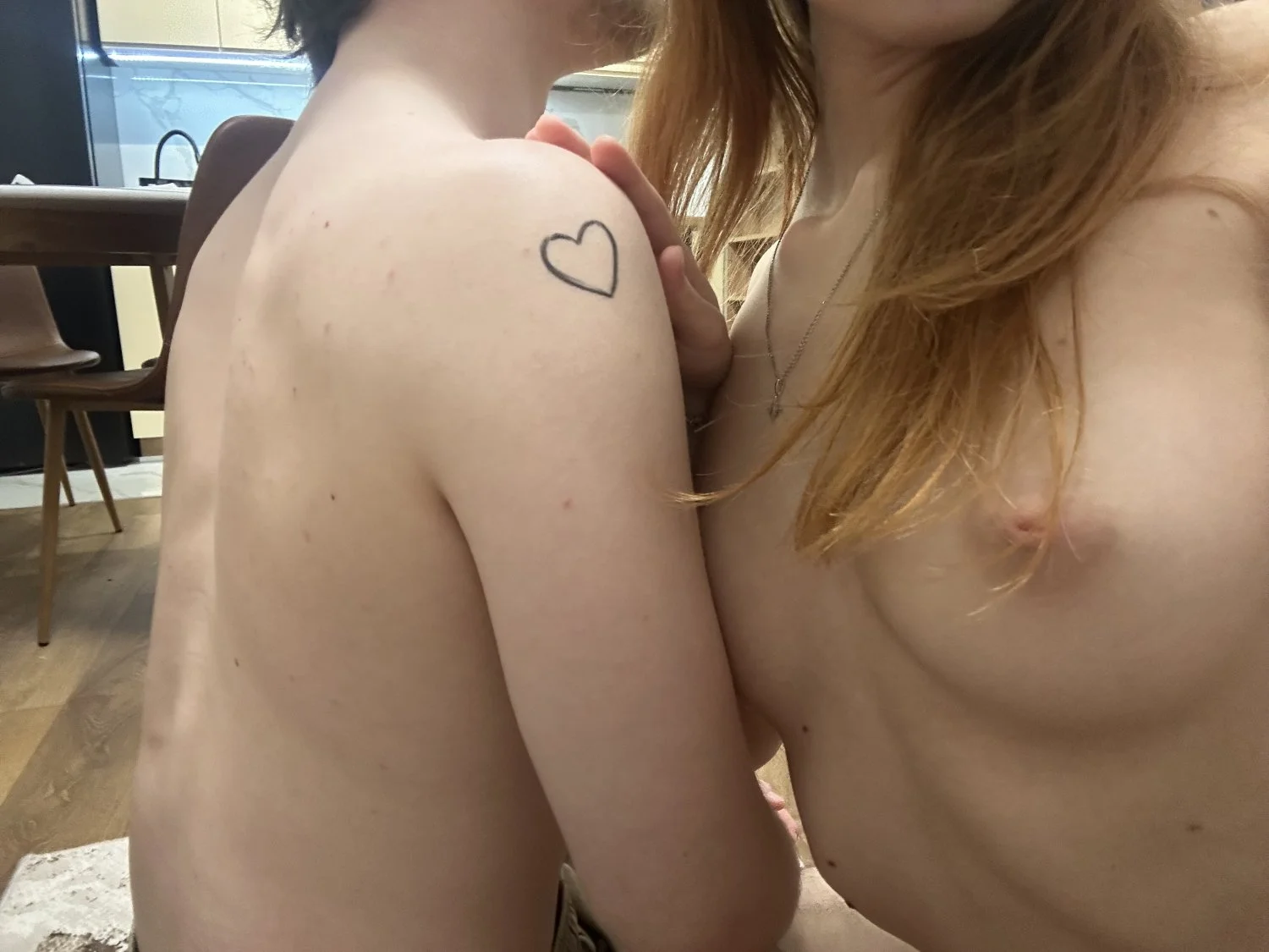 Exposed my girlfriend - cumtribute her in dm image 5