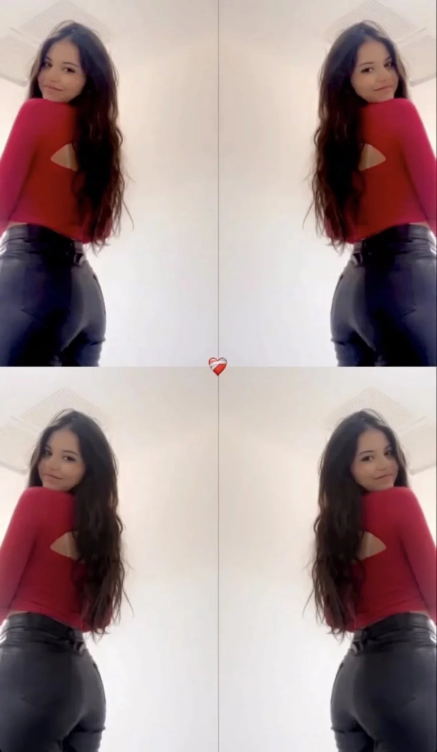 French Arabic sexy TikTok slut big boobs tits nude naked spy leak France image 9