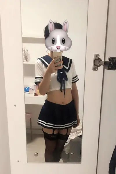 Asian schoolgirl model gets creampied by the photographer after the shooting session cover image