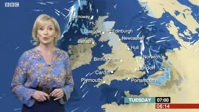 BBC Weathergirl Carol Kirkwood likes young cock cover image