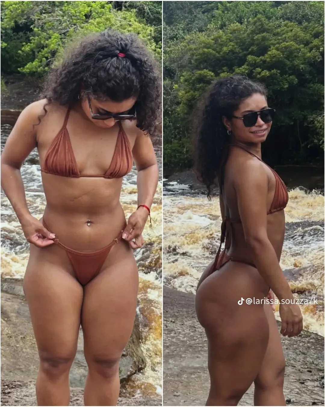Morena cacheada gostosa 🔥do tik Tok putinha de mais image 21