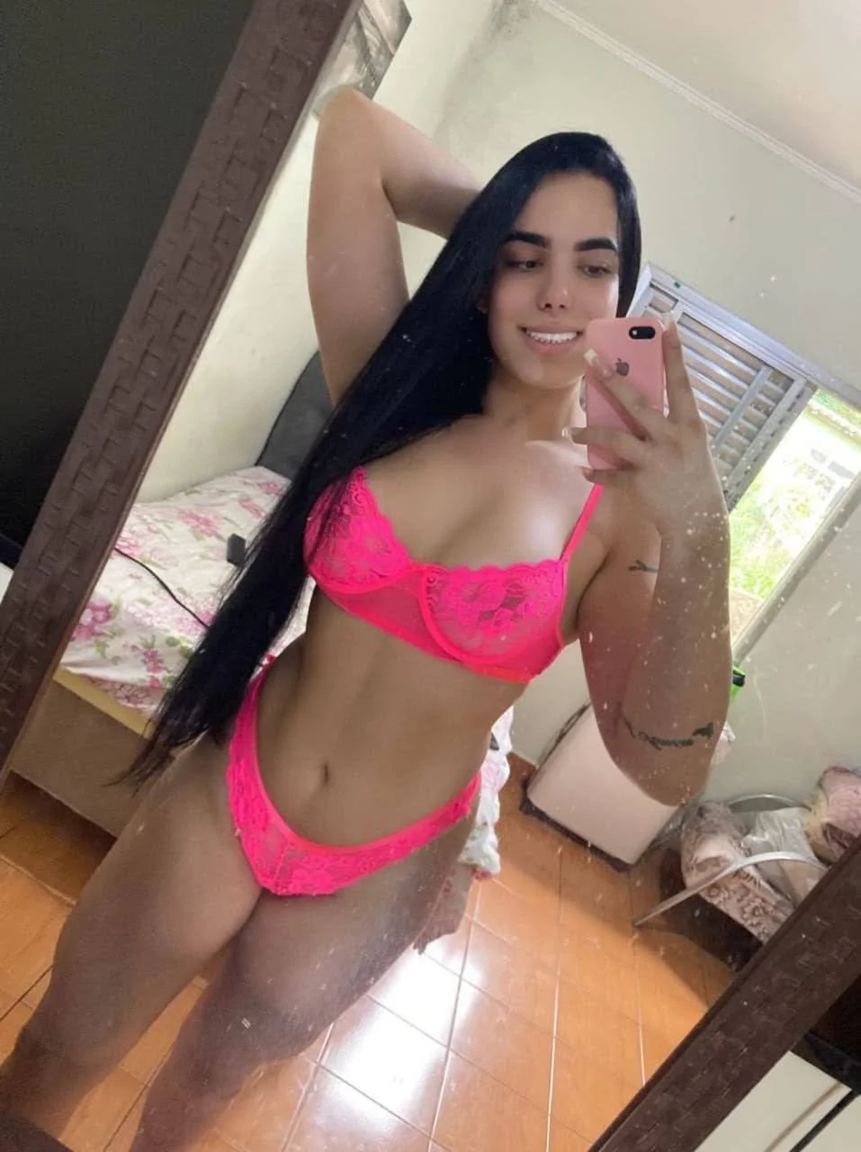 Luana Dias Brazilian Trans Woman Cums image 16
