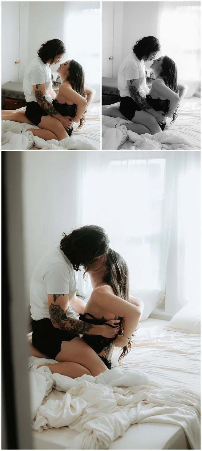 Lesbians Boudoir image 14
