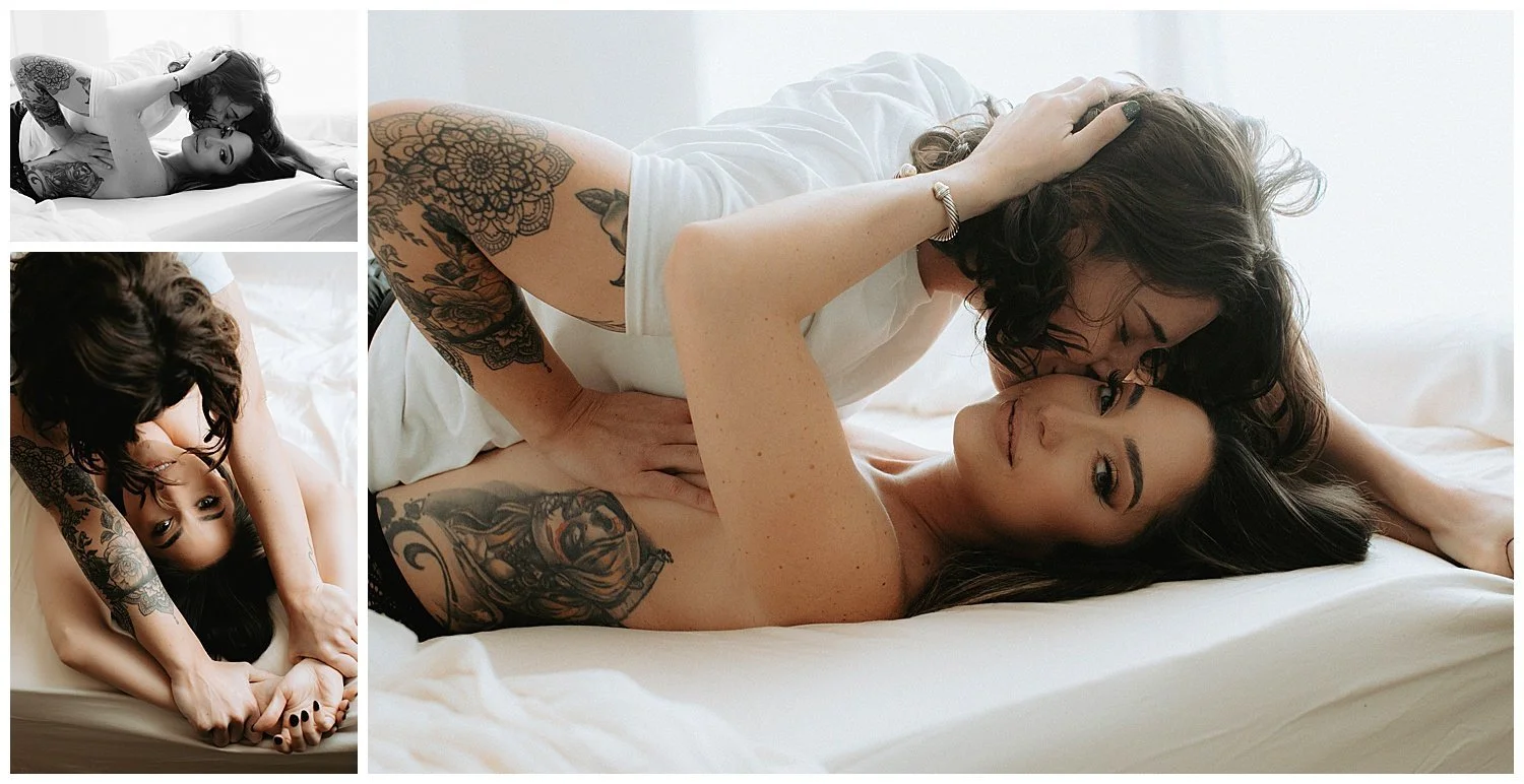 Lesbians Boudoir image 9