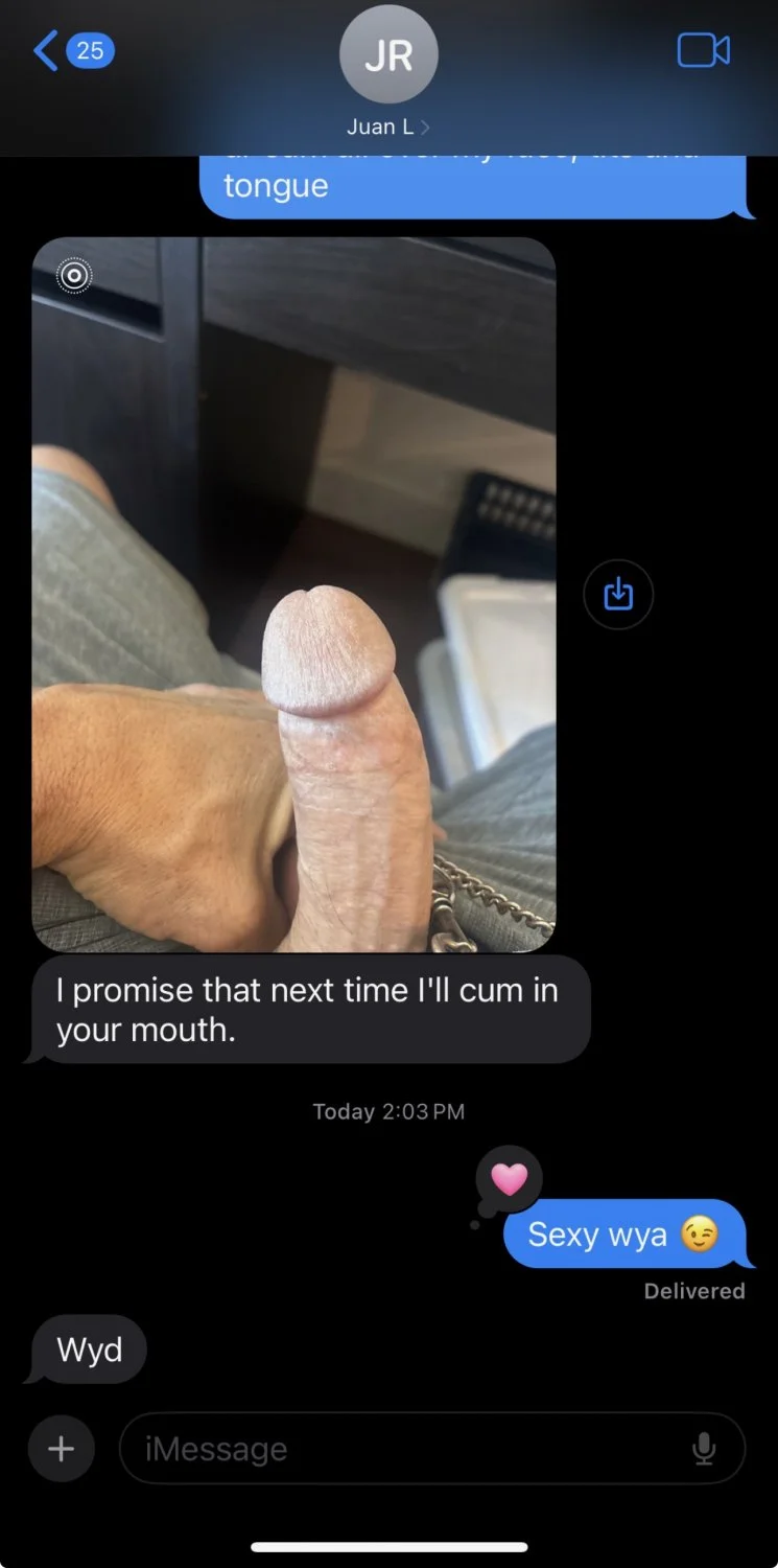 Got a guy coming back to use my mouth again, glad my husband never goes through my phone lol image 2