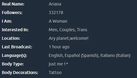 Ariana main image