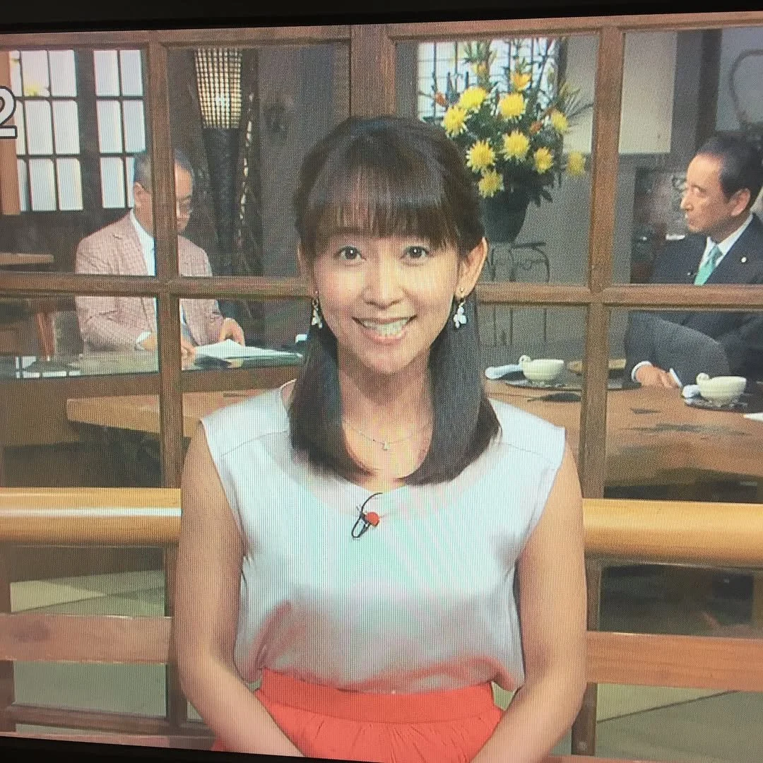 🔚Japanese　顔抜き　アナウンサー　出水麻衣　ソフトエロ　一発やりたい image 1