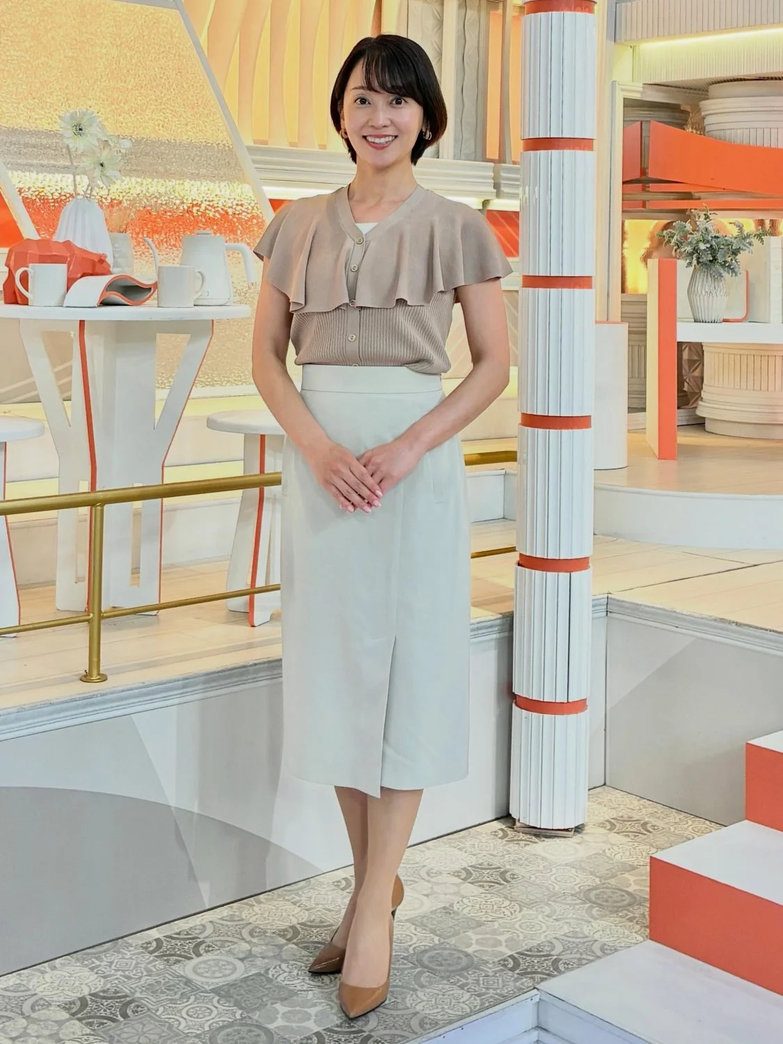 🔚Japanese　顔抜き　アナウンサー　出水麻衣　ソフトエロ　一発やりたい image 30