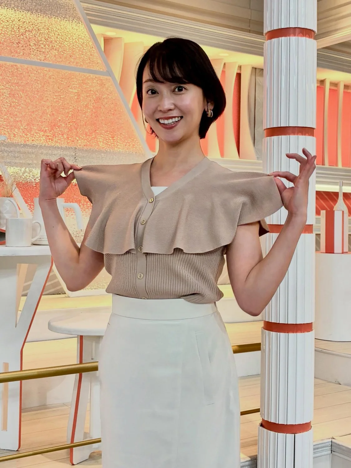 🔚Japanese　顔抜き　アナウンサー　出水麻衣　ソフトエロ　一発やりたい image 31