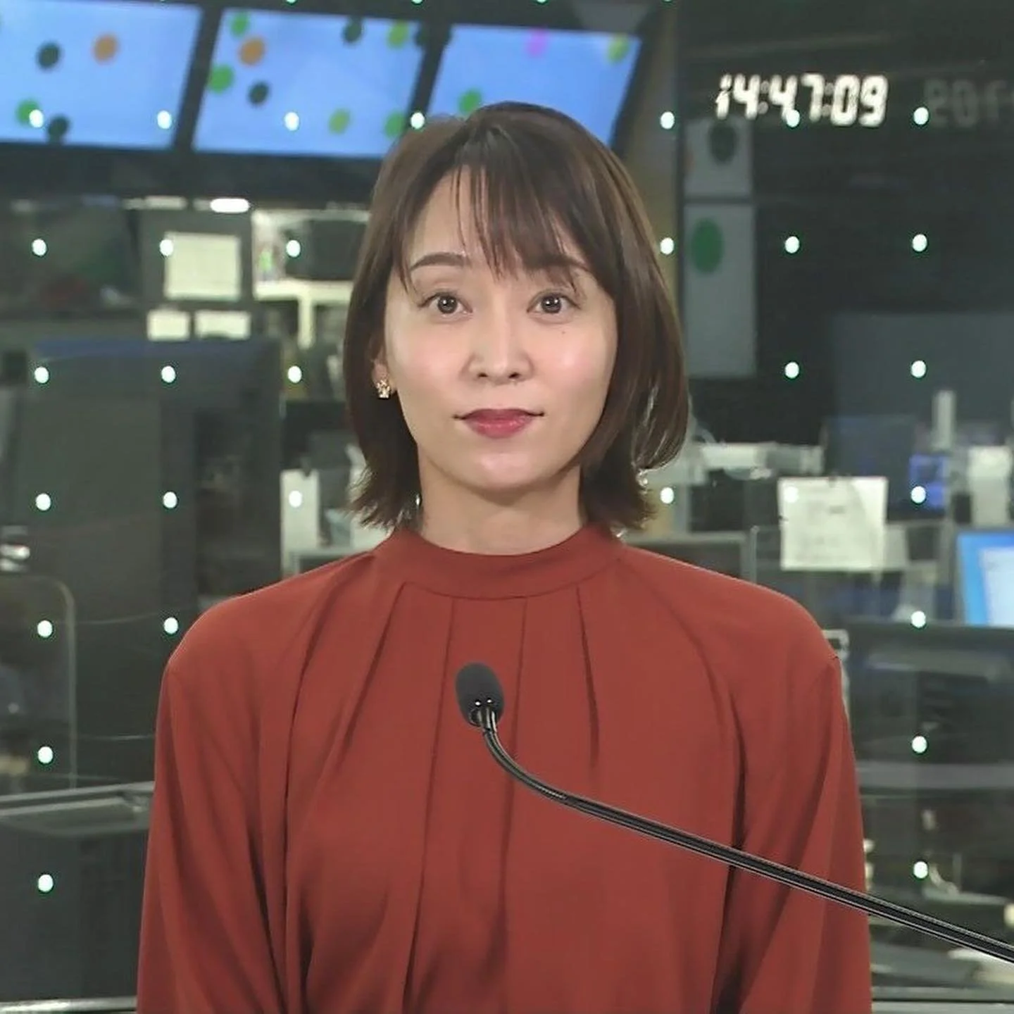 🔚Japanese　顔抜き　アナウンサー　出水麻衣　ソフトエロ　一発やりたい image 5