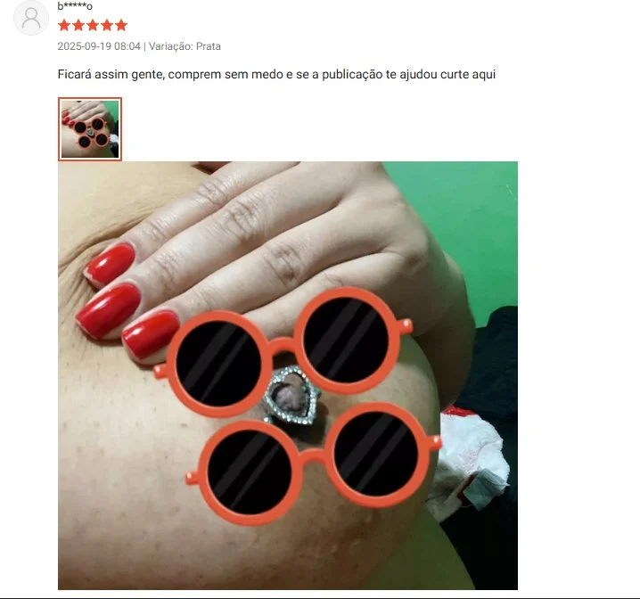 Avaliações da shopee - piercing no peito, prints 2.0 image 11