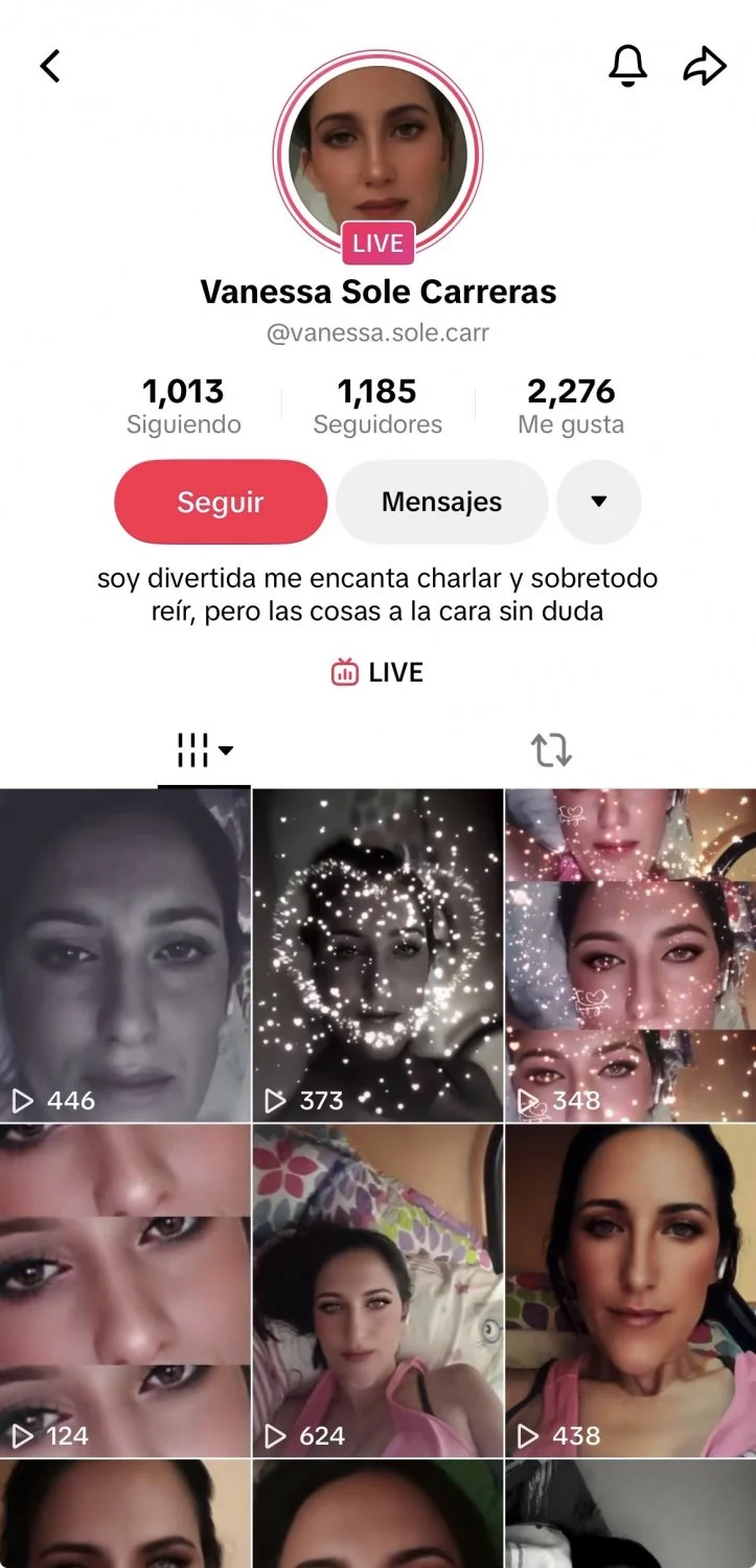 Milf rica se toca en vivo live TikTok image 1