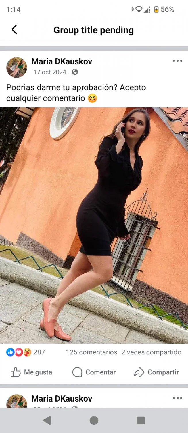 Maria DKauskov casada conductora boliviana de noticias vende contenido image 10