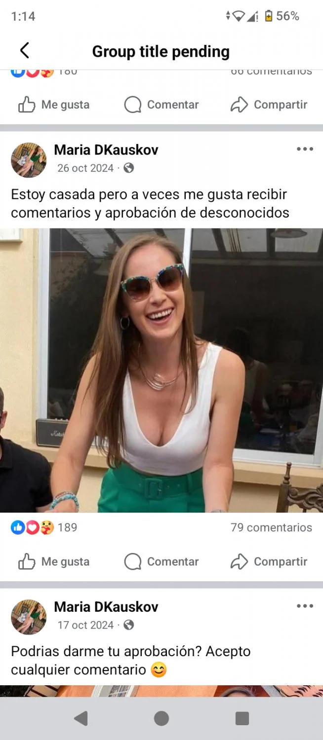 Maria DKauskov casada conductora boliviana de noticias vende contenido image 11