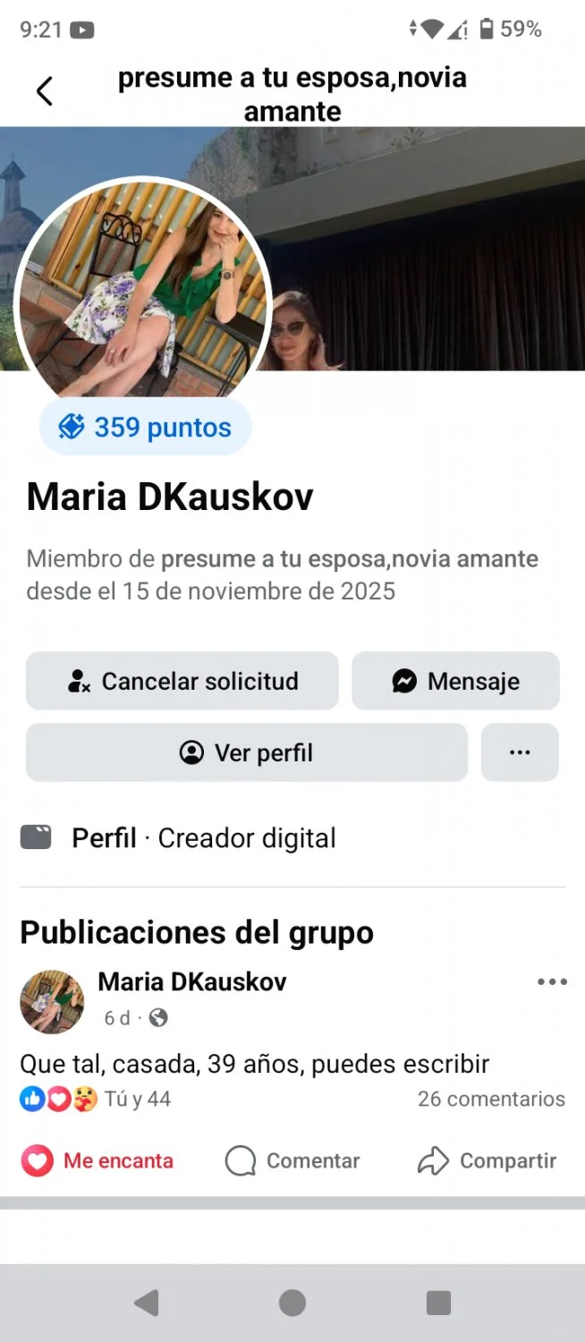 Maria DKauskov casada conductora boliviana de noticias vende contenido image 8