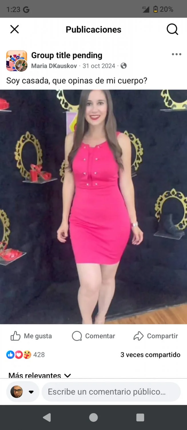 Maria DKauskov casada conductora boliviana de noticias vende contenido image 9