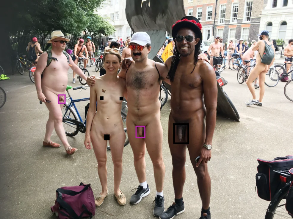 Nude Sexy Couples Censored Part 17 (Big vs Small Dick) main image