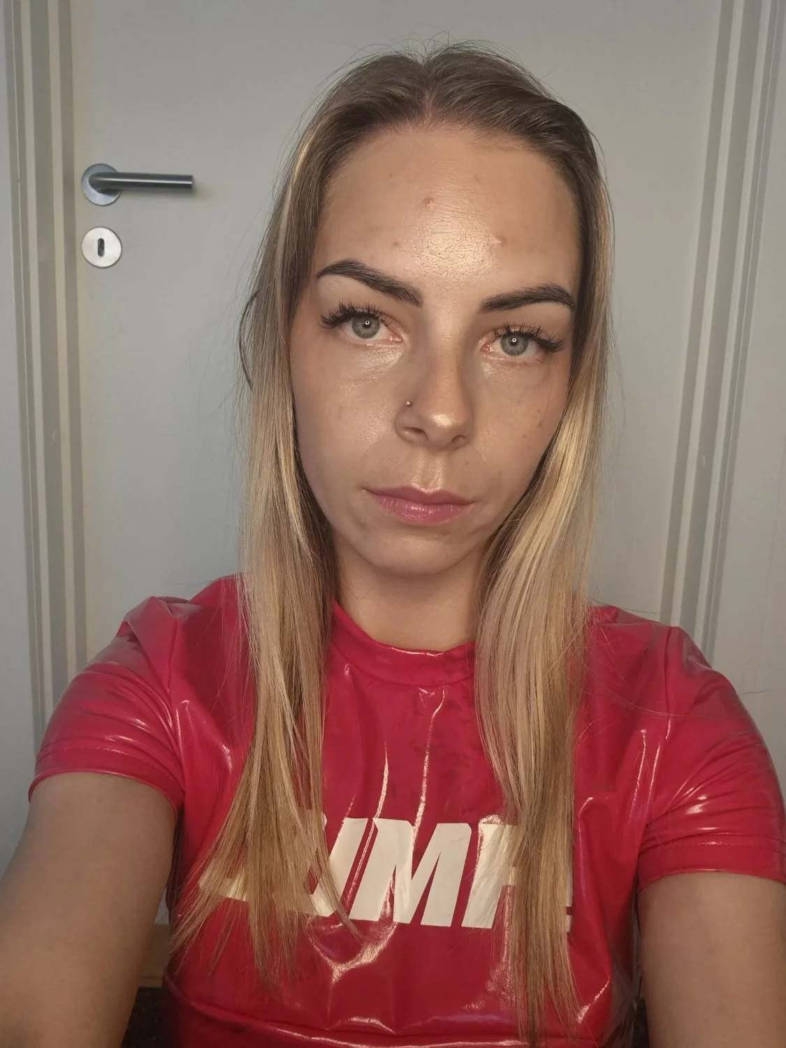 GF in sexy PVC image 2