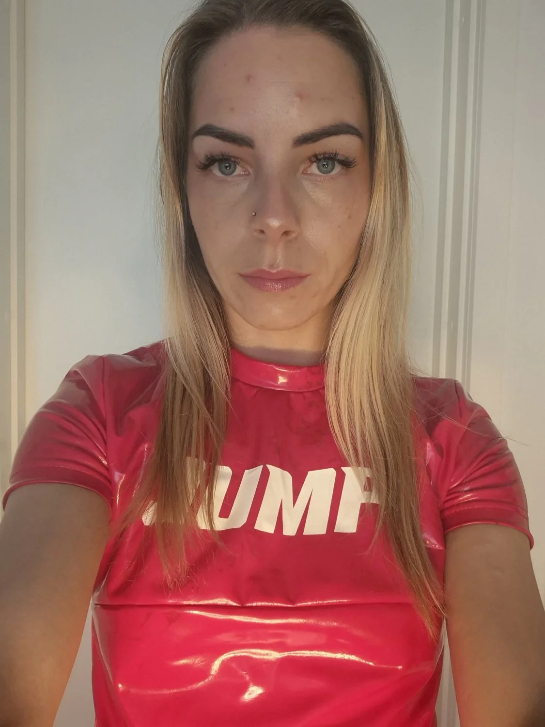 GF in sexy PVC image 3