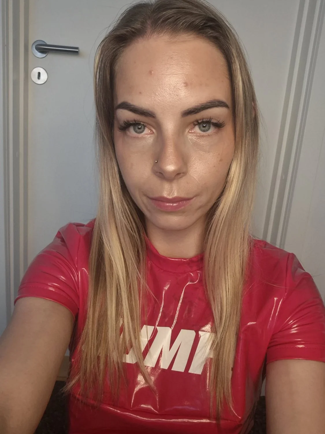 GF in sexy PVC image 4