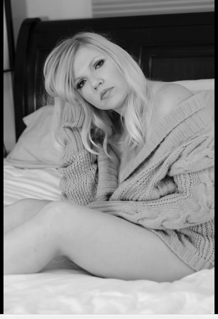Sexy Blonde Wife’s Boudoir Pictures image 22