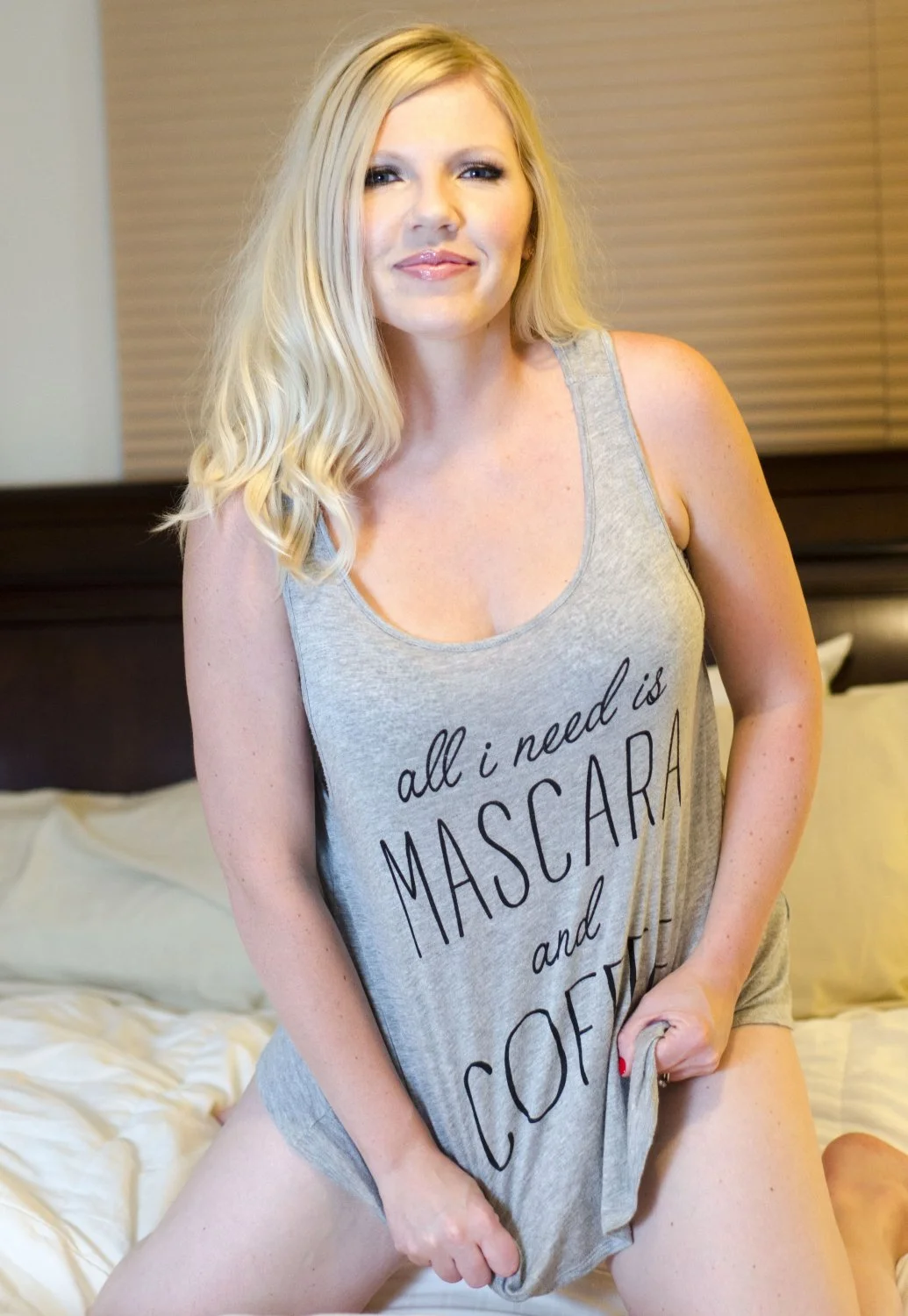 Sexy Blonde Wife’s Boudoir Pictures image 9