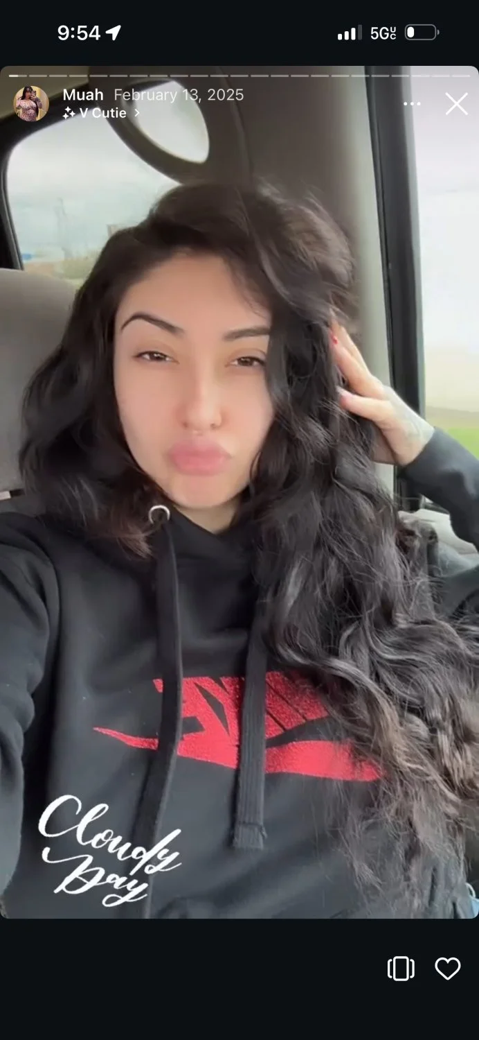 Petite Latina with perfect tits sucks big cock image 2