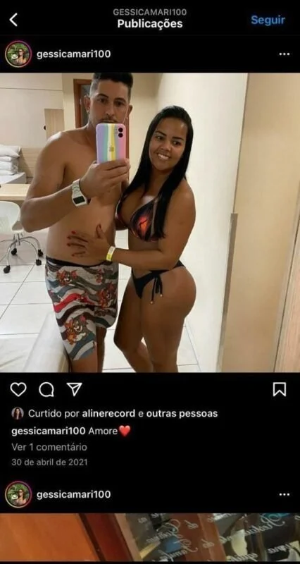 Gessica Gomes caiu na net no show henrique juliano image 5