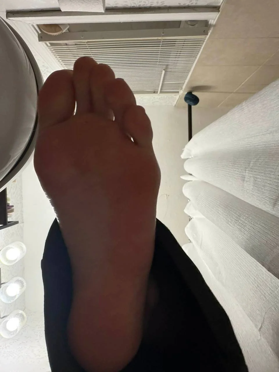 Amateur 22-Year-Old Blonde Girl Soles image 16