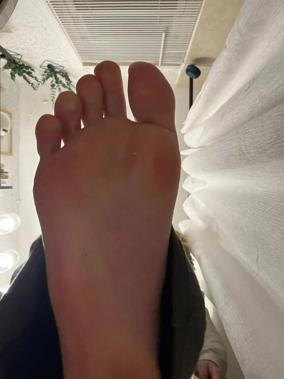 Amateur 22-Year-Old Blonde Girl Soles image 17