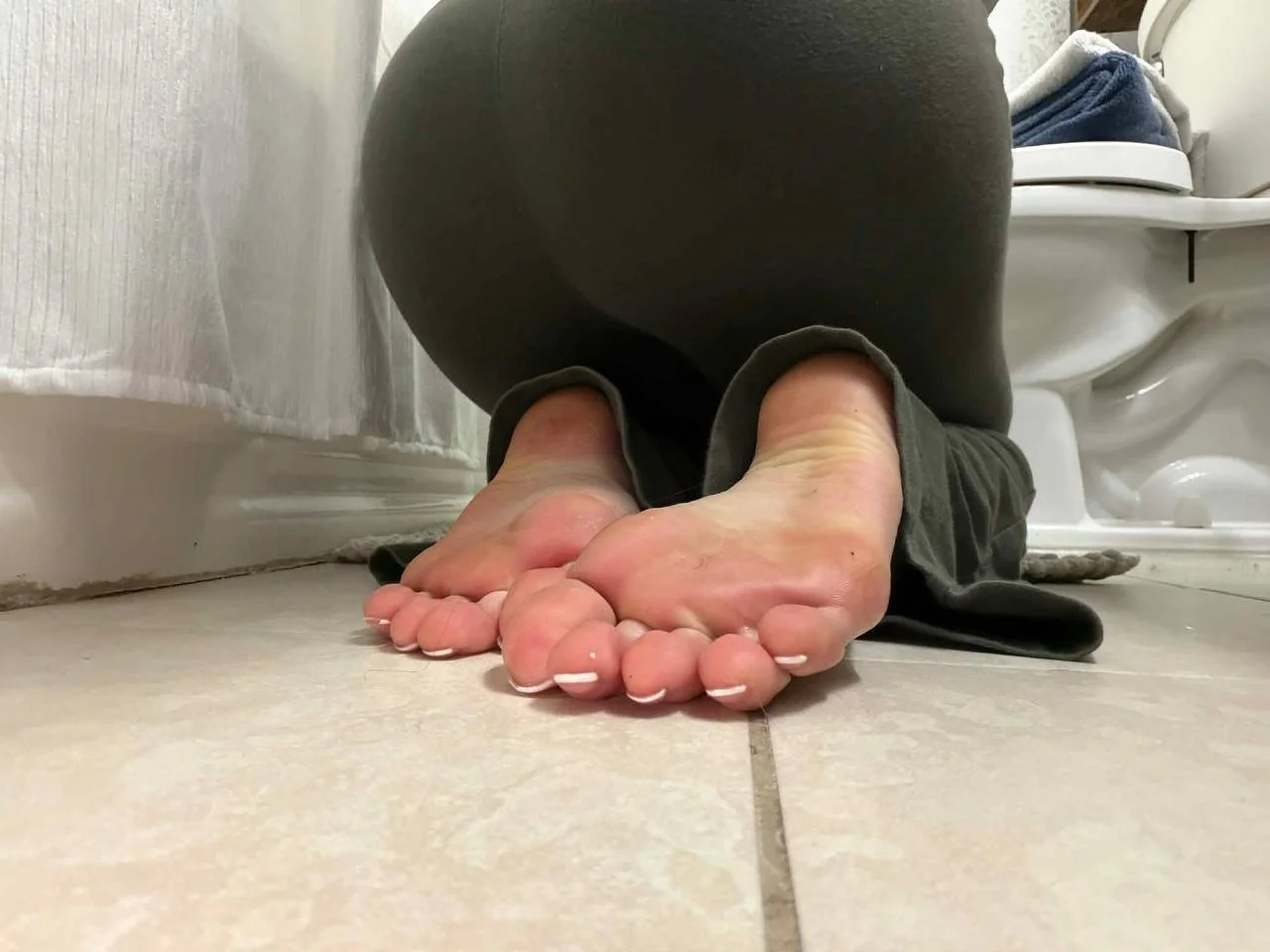 Amateur 22-Year-Old Blonde Girl Soles image 26