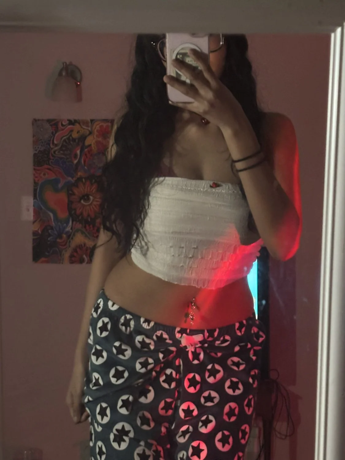 Pretty latina with glasses image 11