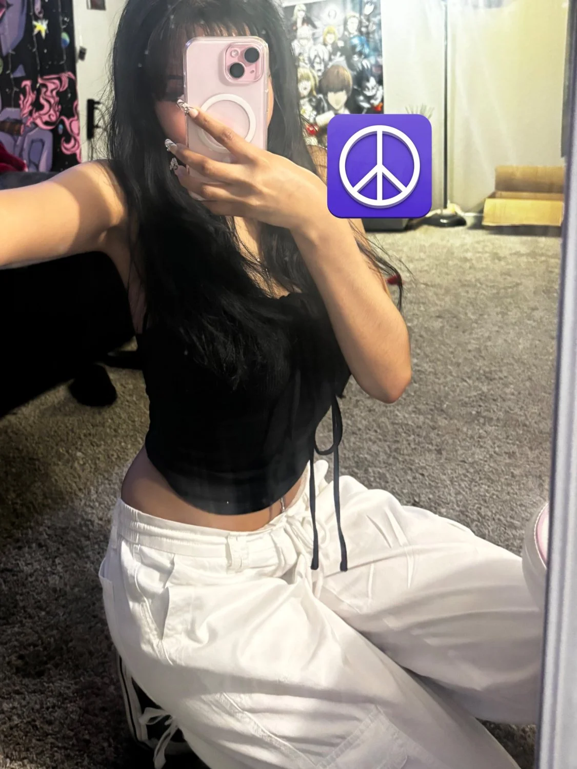 Pretty latina with glasses image 13