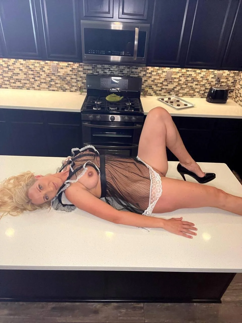 Hot blonde image 11