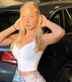 Hot Blonde Teen w Fat Ass Fucked, DM for Full Set image 4
