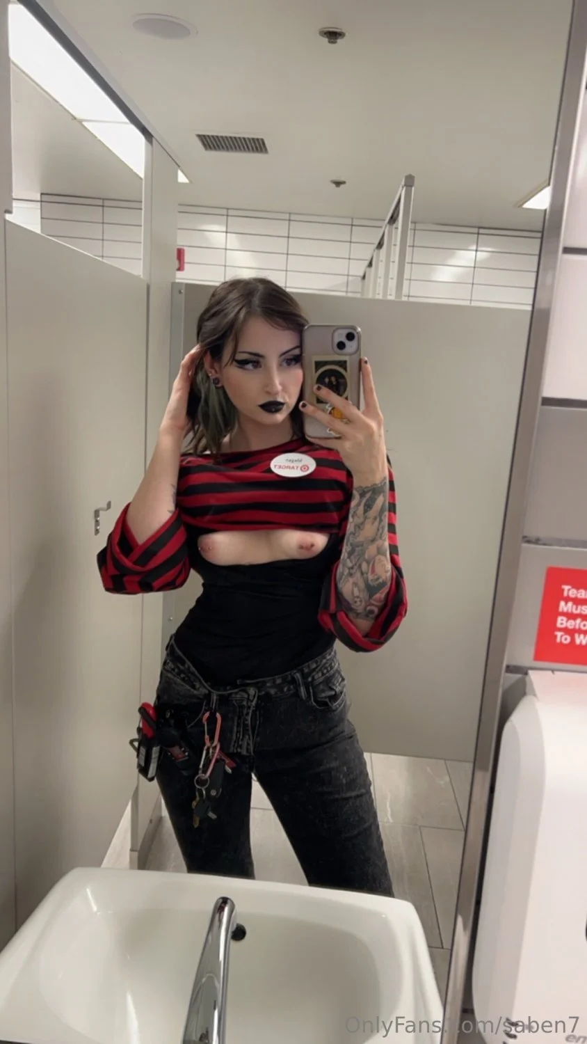 Megan works at target and does slutty shit image 2