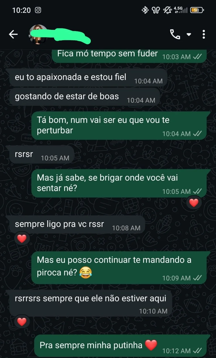 Depósito começou a namorar image 1
