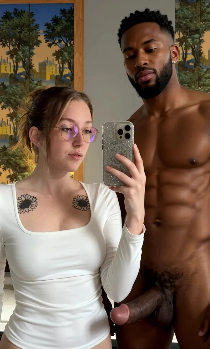 Hot slut enjoying BBC - AI fakes main image