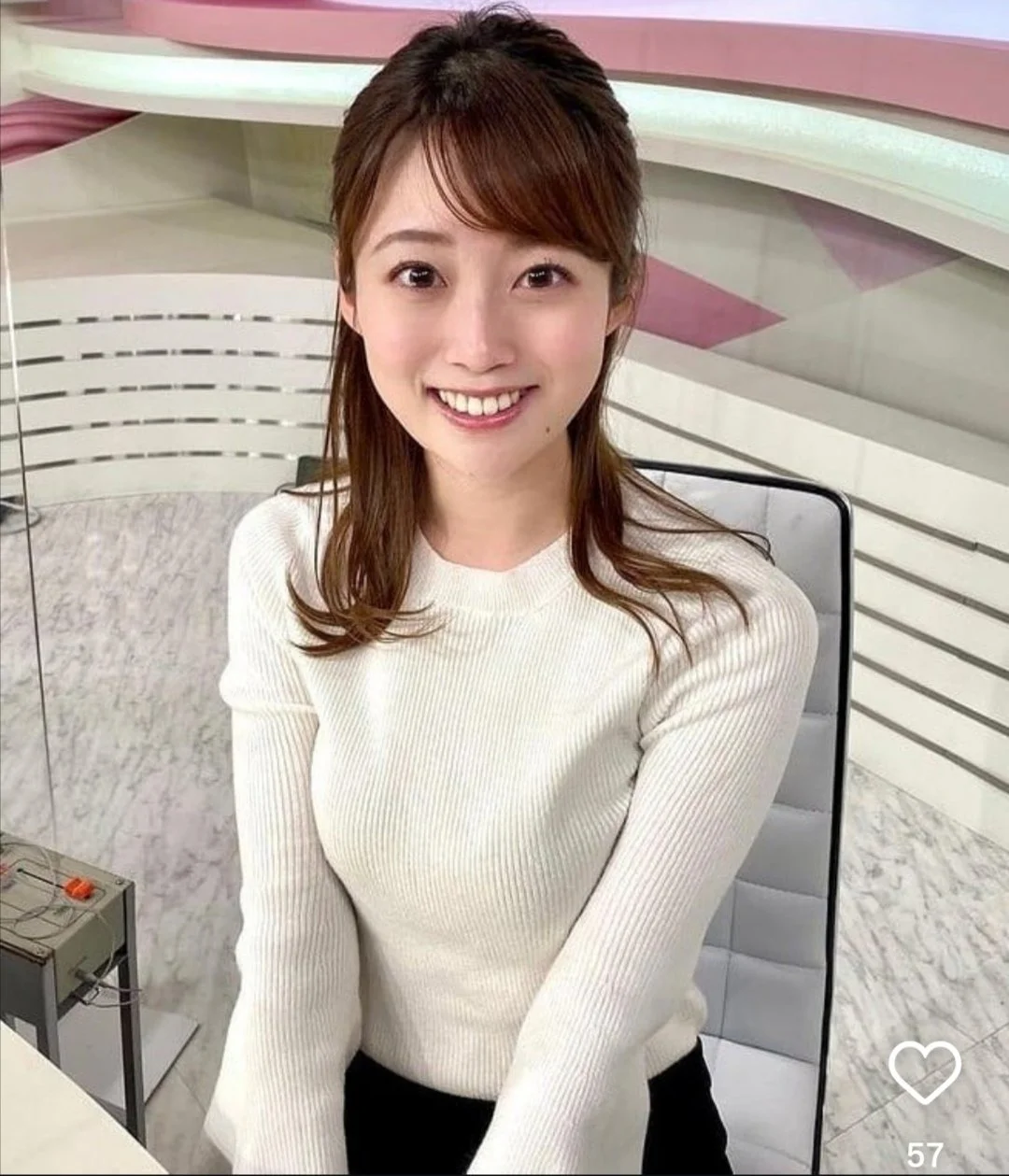 🔚Japanese　顔抜き　アナウンサー　澤井志帆　ソフトエロ　一発やりたい image 24