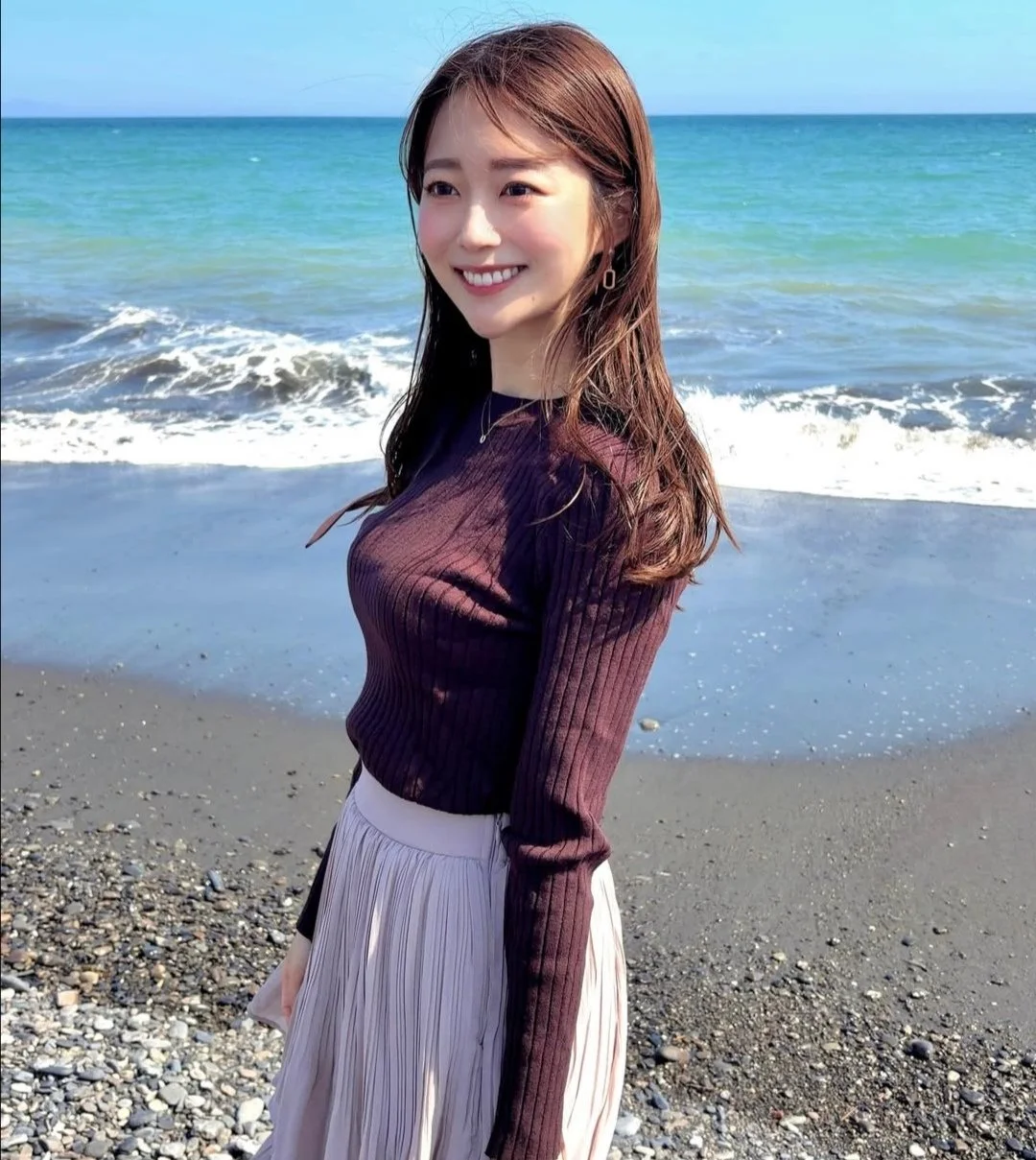 🔚Japanese　顔抜き　アナウンサー　澤井志帆　ソフトエロ　一発やりたい image 26