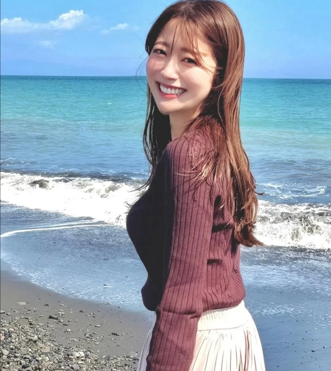 🔚Japanese　顔抜き　アナウンサー　澤井志帆　ソフトエロ　一発やりたい image 27