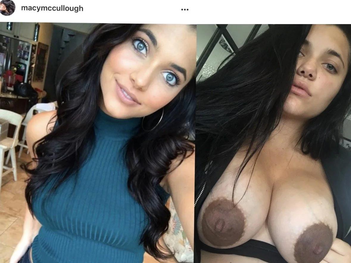 Dark Chocolate Areola Slut Macy image 2