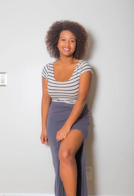 Ebony bitch exposed her self image 16