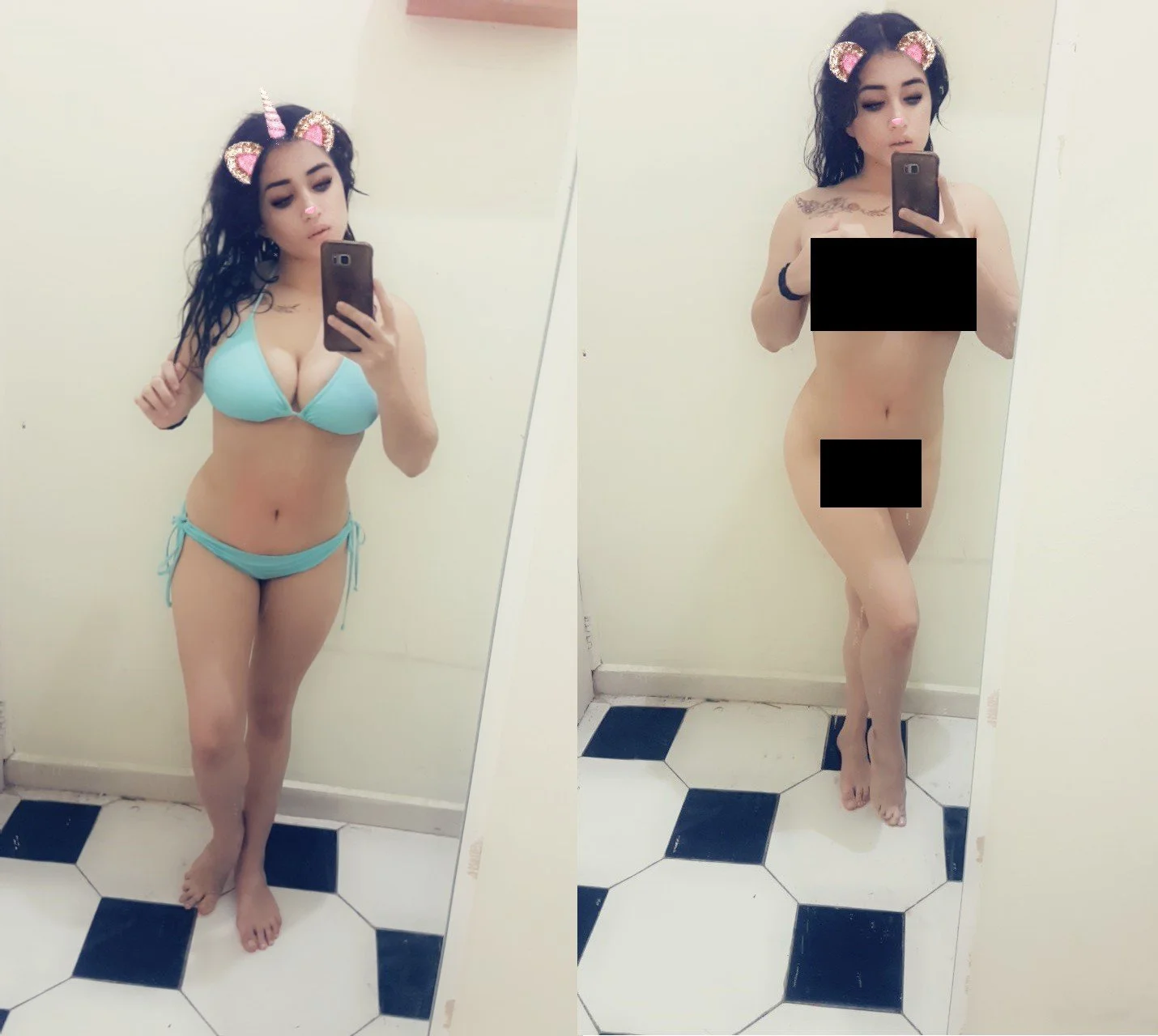 Huge perfect white titties on this model - pᴉosᴉʇɐɯɐɹᴉɐ image 10