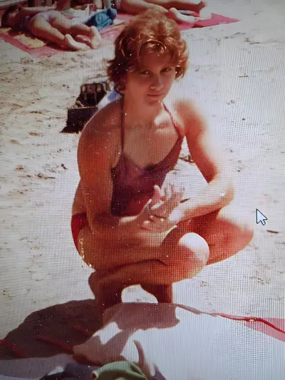SHE WAS FUCKED ON THE BEACH cover image