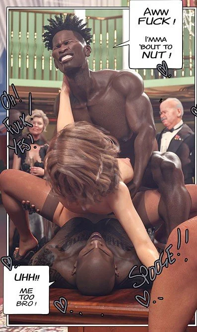 Interracial cartoon. image 14