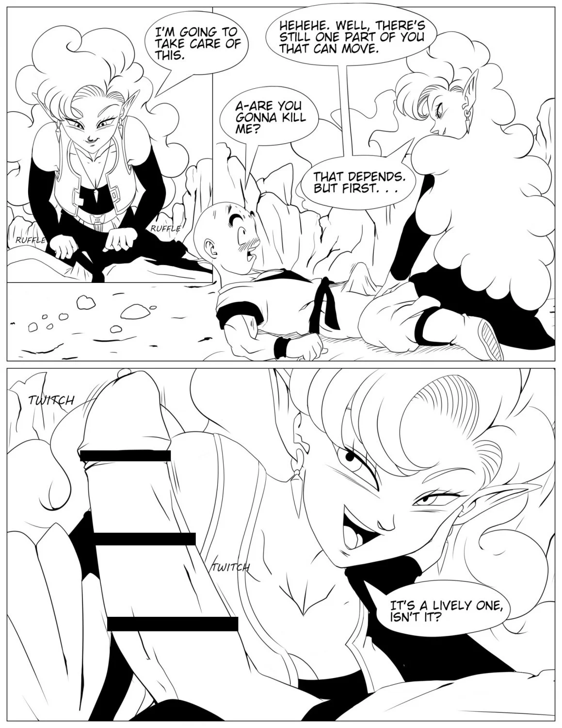DBZ Hentai Comic: Sex Or Death image 5