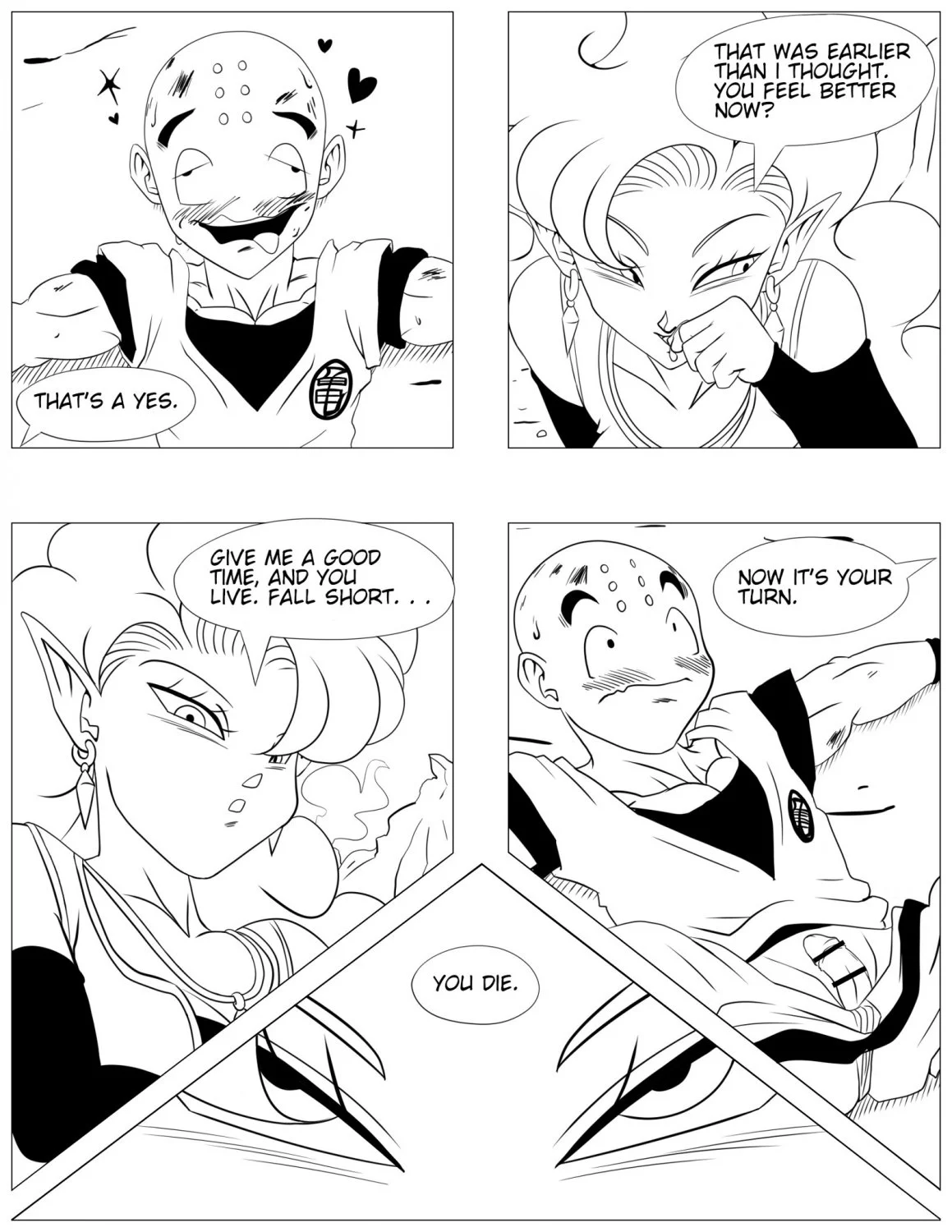 DBZ Hentai Comic: Sex Or Death image 8
