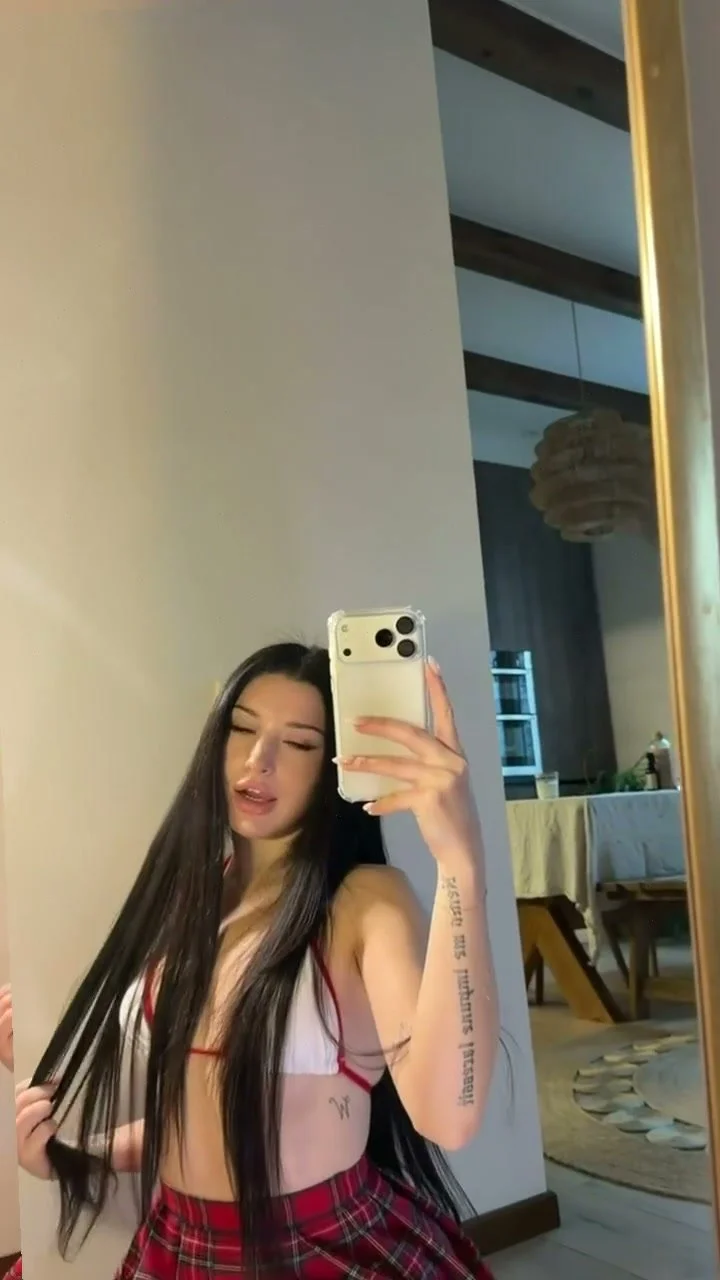 🔞 perky tits horny slut riding cock shaved pussy nude 🍑💦 OF image 3