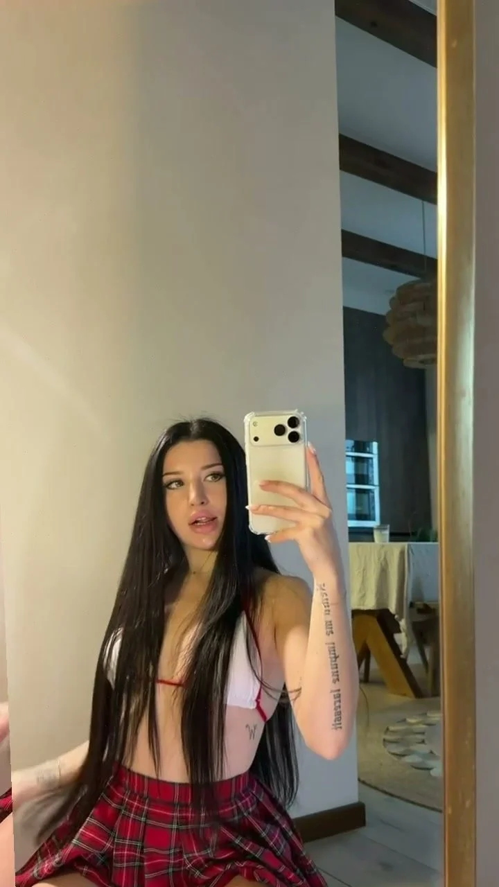 🔞 perky tits horny slut riding cock shaved pussy nude 🍑💦 OF image 4